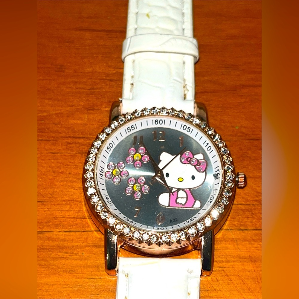 Hello Kitty “Diamond” Bezel Watch